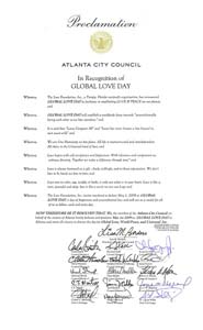 Global Love Day Proclamation