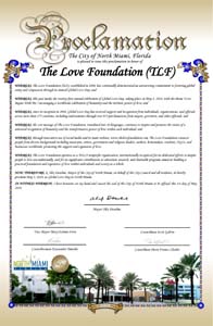 North Miami, Florida Mayor Alix Desulme Proclaims Global Love Day 2024